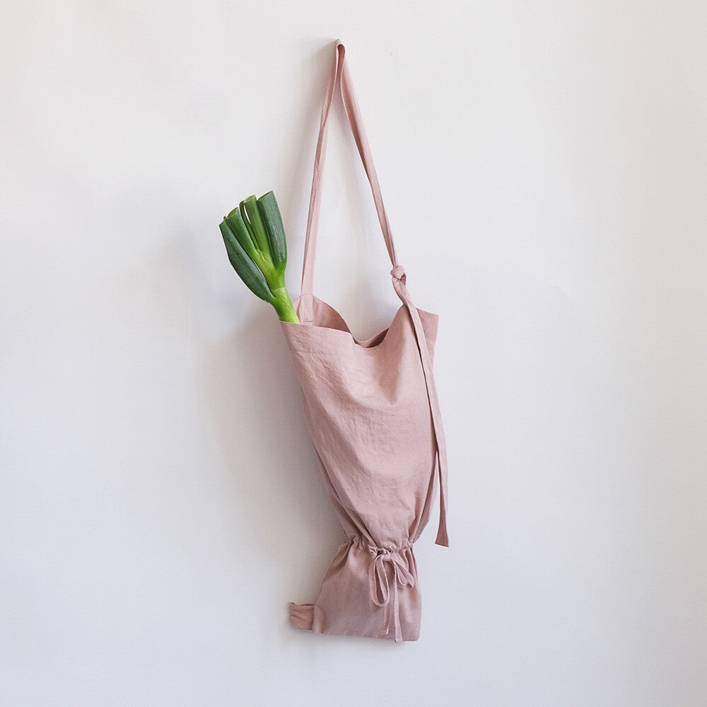 コットンツイルの2WAYフラワーバッグ