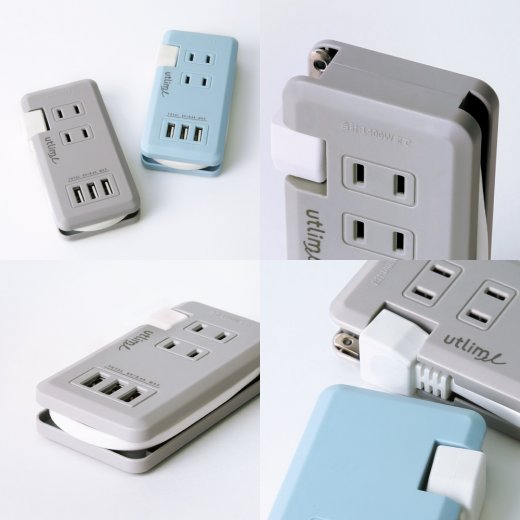 ポータブルコンセント USBポート付