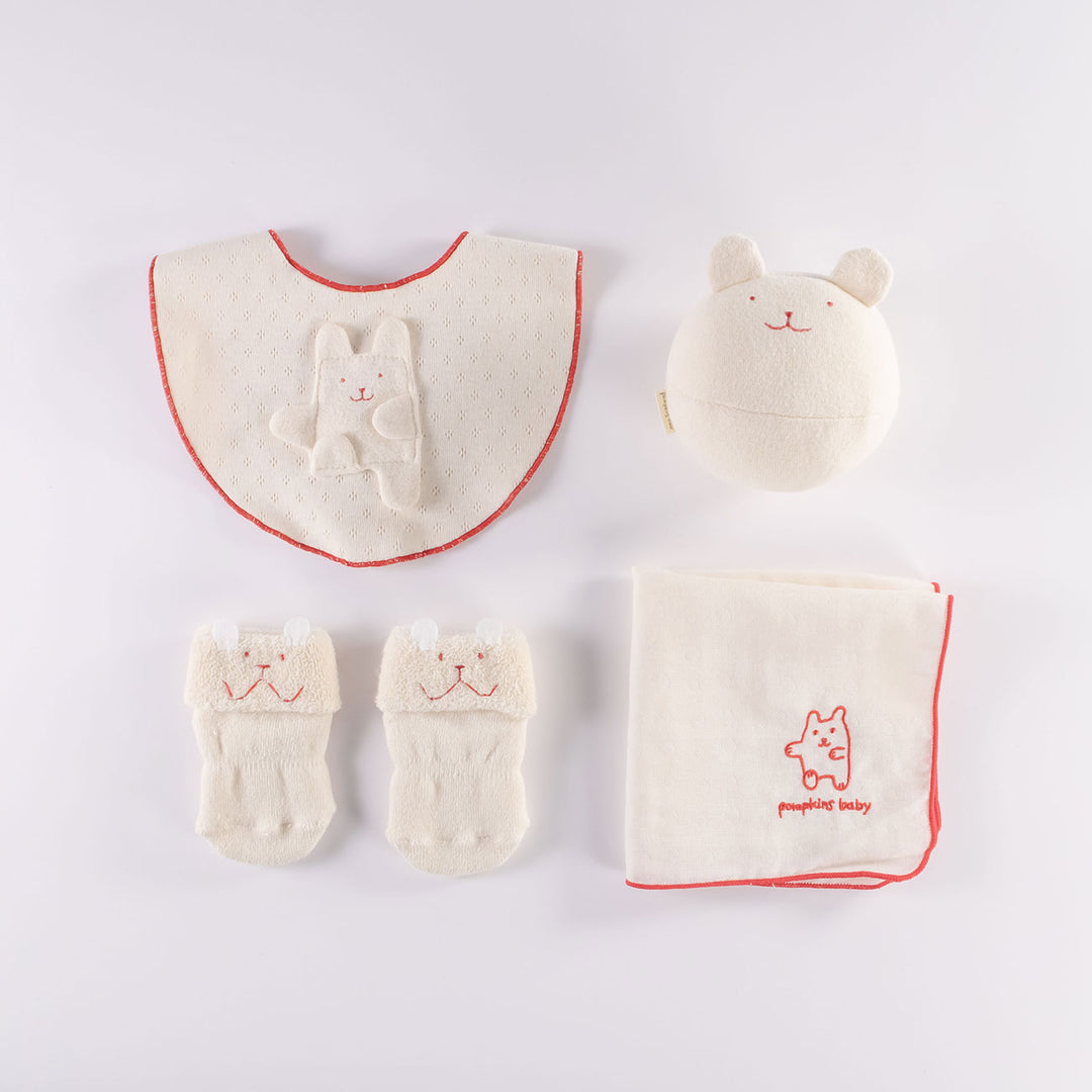 ベビーギフトセット 日本製オーガニックコットン pompkins