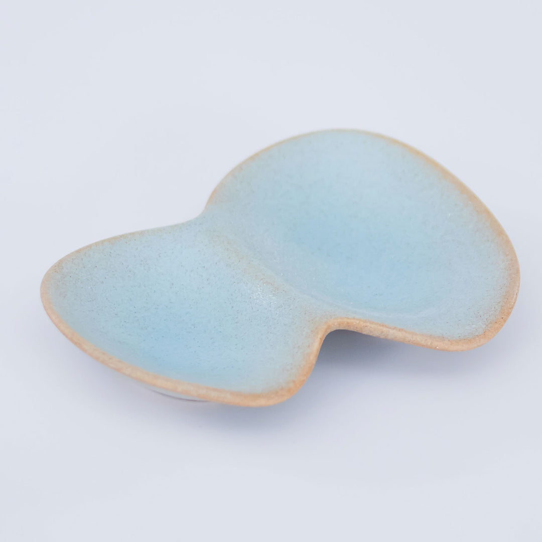 【美濃焼】1つで4役!バタフライカトラリーレスト(箸置き)