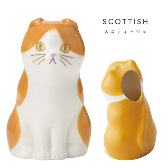 ねこフラワー&ペンスタンド