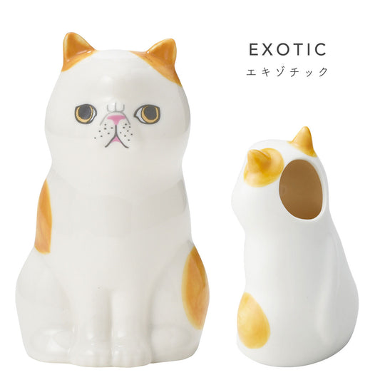 ねこフラワー&ペンスタンド