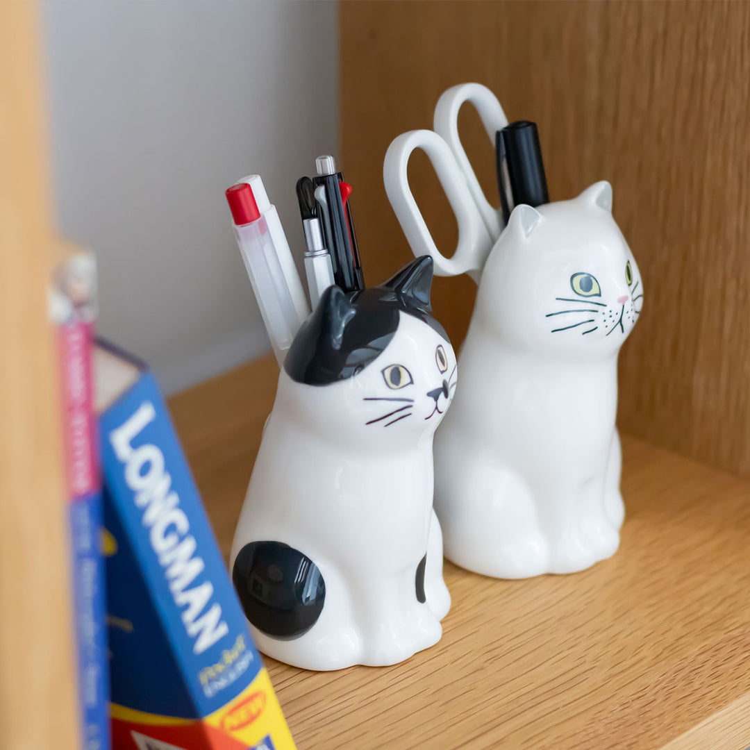 ねこフラワー&ペンスタンド