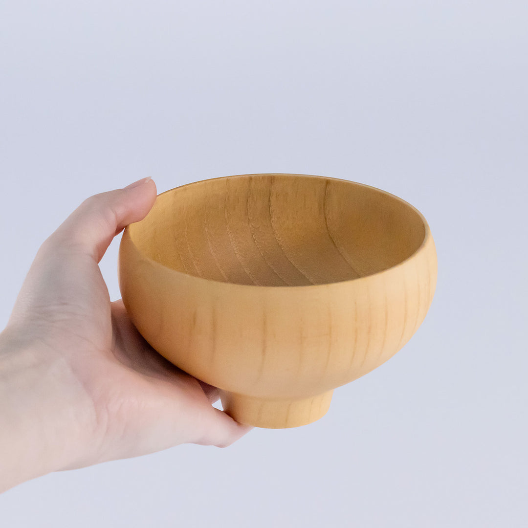 天然木のほっこりボウル