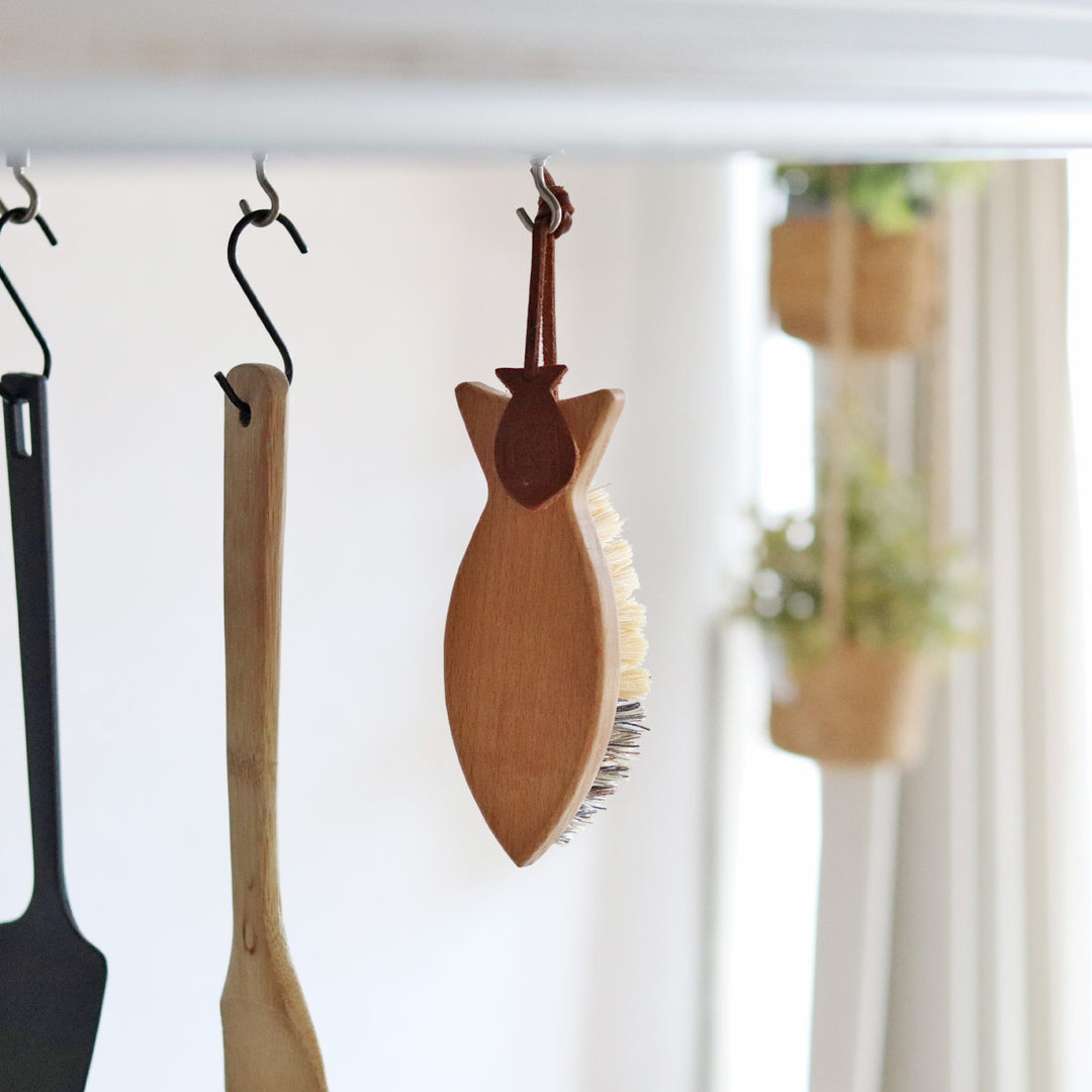 ベジタブルブラシ フィッシュ型/REDECKER(レデッカー)