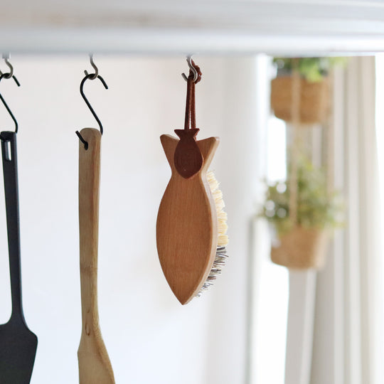 ベジタブルブラシ フィッシュ型/REDECKER(レデッカー)