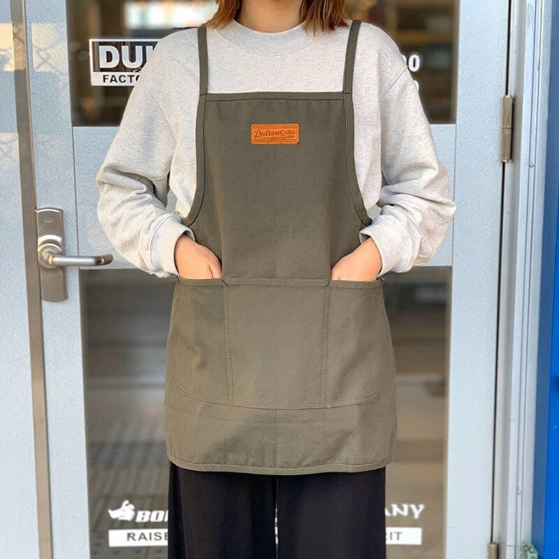 DULTON (ダルトン) EMエプロン | 厚手で丈夫！料理やDIY、作業着にも