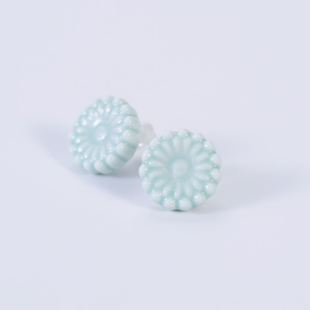 美濃焼ピアス　デイジー