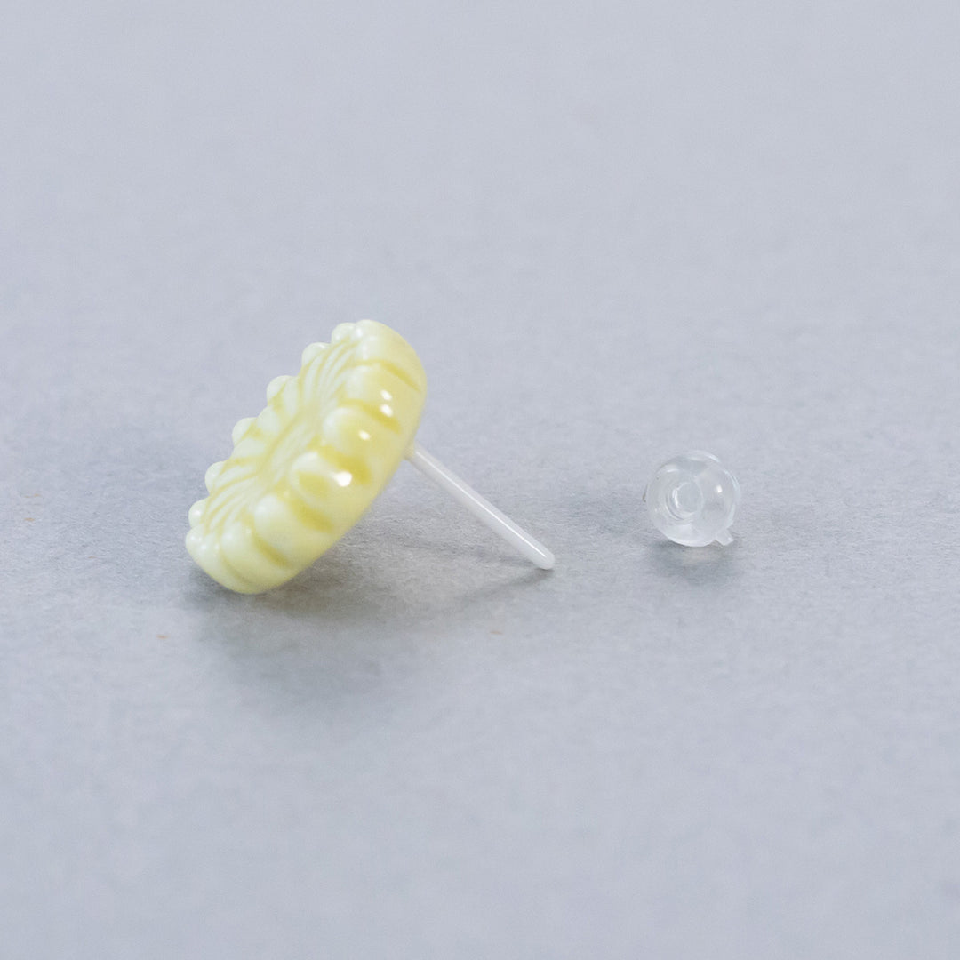 美濃焼ピアス　デイジー