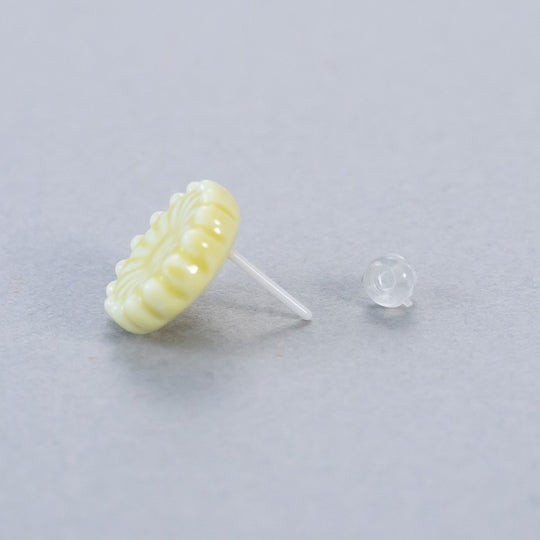 美濃焼ピアス　デイジー