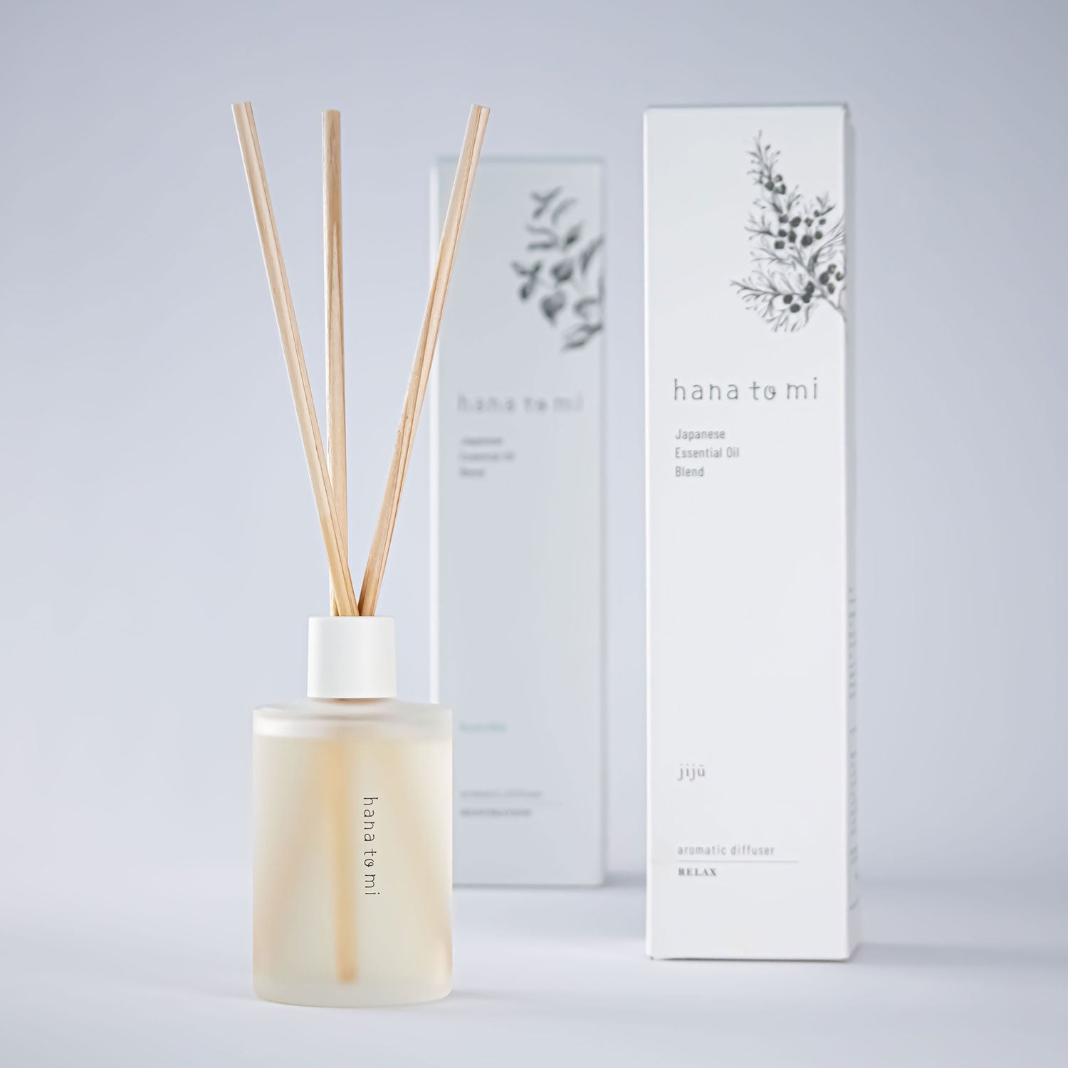 天然精油配合 植物の力でととのえるアロマティックディフューザー hana