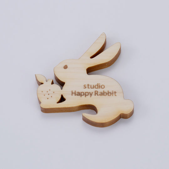 青森県産ひば使用　うさぎのカップ麺キーパー