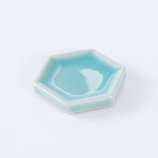 【美濃焼】六角形の豆皿