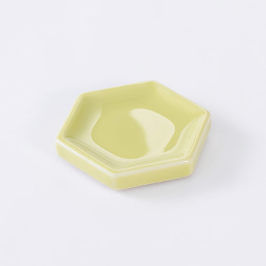 【美濃焼】六角形の豆皿