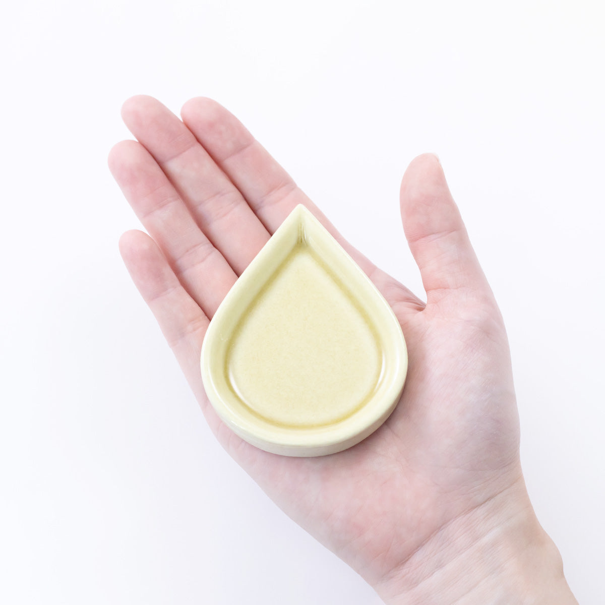 美濃焼】しずくの形がかわいい小さなお皿 | アクセサリー置きや箸置き