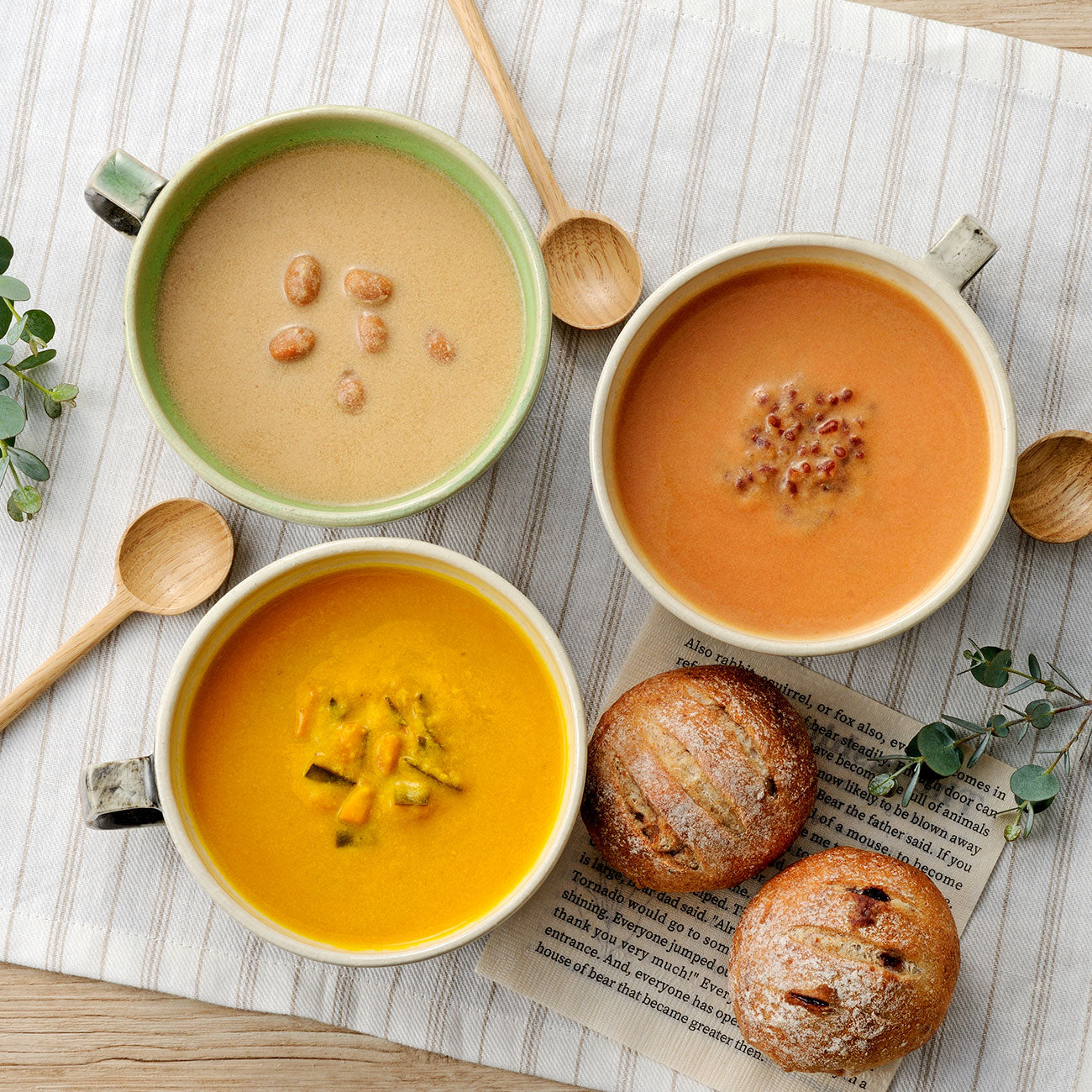 栄養満点】青森野菜の豆乳スープ 6個入 ギフトセット – studio Happy