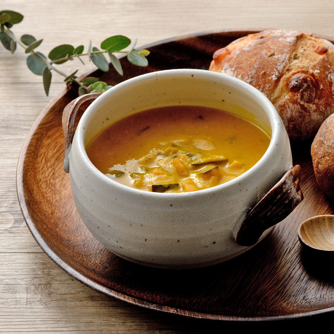 丸みがかわいい和洋万能スープボウル 土物Soup Bowl – studio Happy